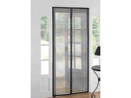 Sieť Strend Pro, 218x96 cm, proti hmyzu a komárom, na balkónové dvere, 9x magnet, s motýlím vzorom  + praktický pomocník k objednávke