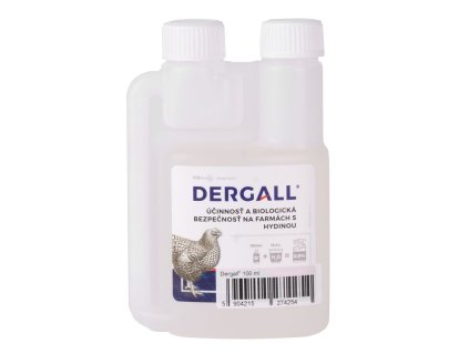 DERGALL. 100 ml, prostriedok proti parazitom, na hydinu  + praktický pomocník k objednávke