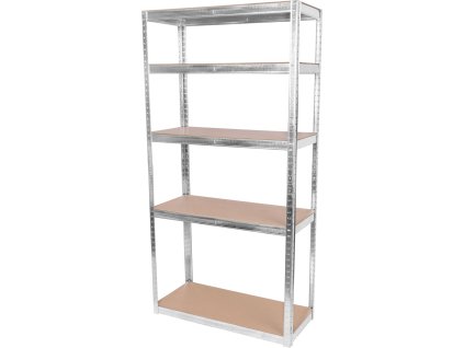 Regál Racks RAT40 MS, kovový, MDF, 5 políc, 1800x900x400 mm, max. 175 kg/polica  + praktický pomocník k objednávke