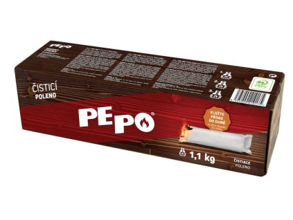 Poleno PE-PO. čistiace 1,1 kg, odstraňovač sadzí do dymovodu, kachlí, komína  + praktický pomocník k objednávke