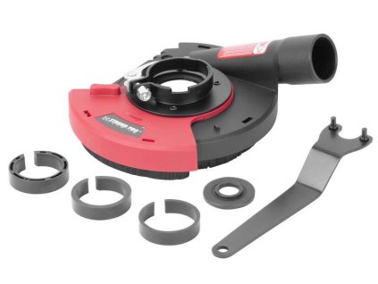 Kryt Strend Pro DP128, odsávací, 115/125 mm, na uhlovú brúsku  + praktický pomocník k objednávke