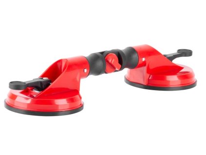 Držiak skla Strend Pro CU682, prísavný, 2 kupolový, 127 mm, 115x370 mm, nastaviteľný uhol  + praktický pomocník k objednávke