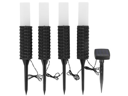 Lampa Strend Pro Ratan, solárna, LED, 5,5x5,5x43 cm, bal. 4 ks  + praktický pomocník k objednávke