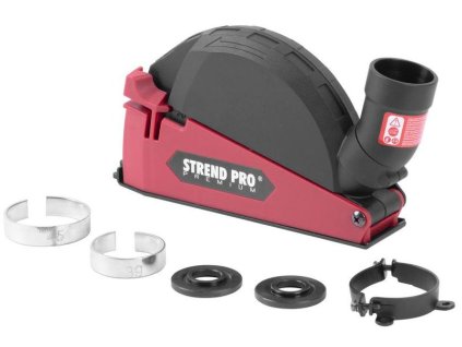 Kryt Strend Pro CDS5, odsávací, 115/125 mm, na uhlovú brúsku, na frézovanie  + praktický pomocník k objednávke