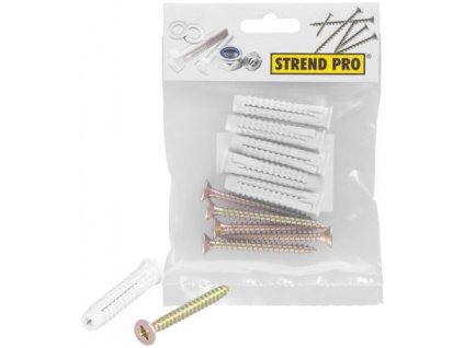 Vrut a hmoždinka Strend Pro PACK ZH 6x60/10x50 mm, PZ, Zn, do dutého materiálu, univerzálna,, bal. 5 ks  + praktický pomocník k objednávke