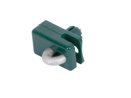 Príchytka Strend Pro METALTEC 2, vodiaca, na napínací drôt, s klinčekom, antracit, bal. 10 ks  + praktický pomocník k objednávke