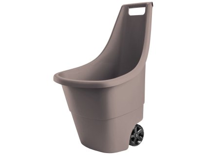 Vozík Keter. EASY GO 50 lit., 51x56x84 cm, hnedý, na záhradný odpad  + praktický pomocník k objednávke