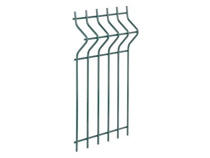 Panel Strend Pro EUROSTANDARD 3D, 2500x1030/200x50/4,00 mm, zelený, plotový, RAL6005  + praktický pomocník k objednávke