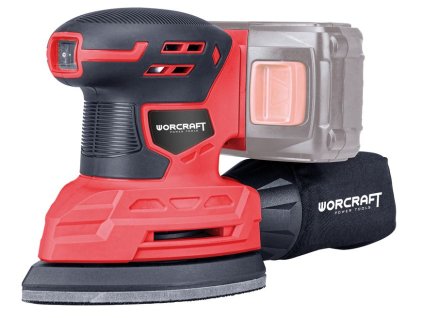 Brúska Worcraft CPMS-S20Li ShareSYS, delta, triangle multibrúska, 20V Li-ion  + praktický pomocník k objednávke
