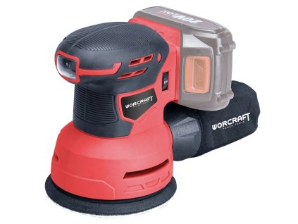 Brúska Worcraft CRS-S20Li ShareSYS, 125mm, excentrická, 20V Li-ion  + praktický pomocník k objednávke