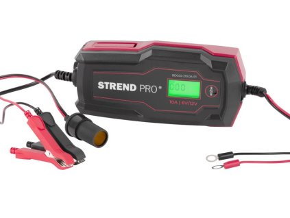 Nabíjačka Strend Pro BDG02-Z10.0A-P1, 160W, 2A/10A, 6V/12V, IP65, LCD, na autobatérie  + praktický pomocník k objednávke