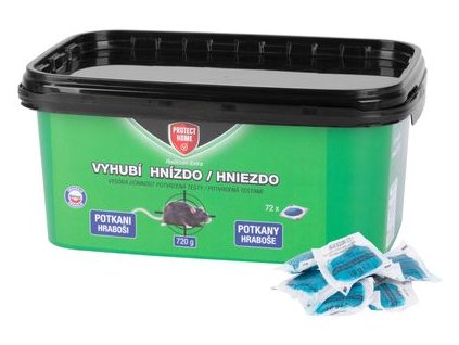 RODICUM extra, návnada na myši a potkany, 720 g, mäkká  + praktický pomocník k objednávke