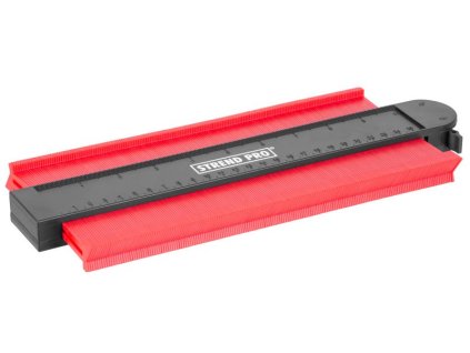 Šablóna na obkreslenie tvarov Strend Pro DG681, 250x130 mm, s uzamknutím vzoru a magnetom  + praktický pomocník k objednávke