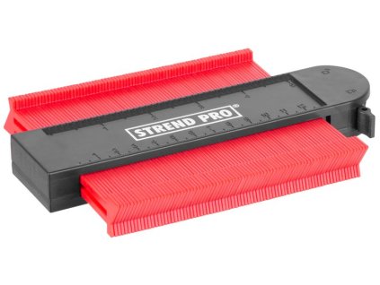 Šablóna na obkreslenie tvarov Strend Pro DG681, 125x130 mm, s uzamknutím vzoru a magnetom  + praktický pomocník k objednávke