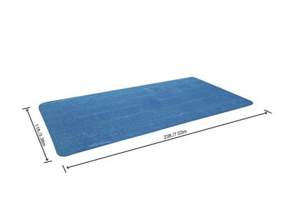 Plachta Bestway FlowClear, 58228, solárna, bazénová, 732x366 cm  + praktický pomocník k objednávke