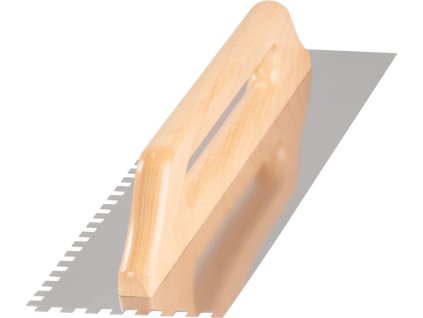 Hladítko Strend Pro Premium, HardWood, drevená rúčka, 480x130 mm, e8 mm, 0,7 mm, rovné, nerez  + praktický pomocník k objednávke