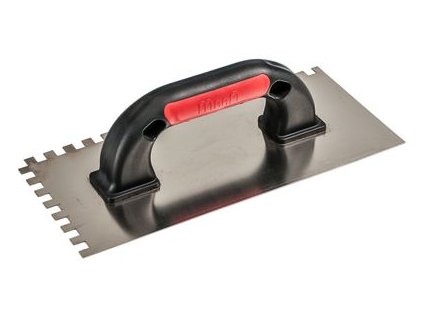 Hladítko Strend Pro Premium, EXC RED-Black, U-plast. rúčka, 270x130 mm, e10 mm, 0,7 mm, nerez  + praktický pomocník k objednávke