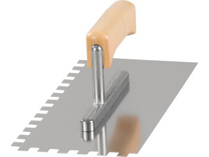 Hladítko Strend Pro Premium, HardWood, drevená rúčka, 270x130 mm, e10 mm, 0,7 mm, nerez  + praktický pomocník k objednávke