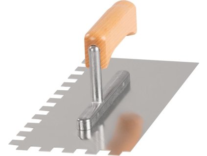 Hladítko Strend Pro Premium, HardWood, drevená rúčka, 270x130 mm, e12 mm, 0,7 mm, nerez  + praktický pomocník k objednávke