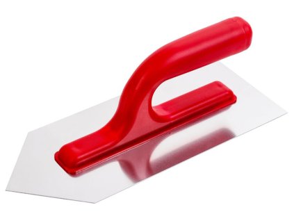 Hladítko Strend Pro Premium, REDhand, CORNER, plast. rúčka, špicaté, do kútov, 270x130 mm, 0,7 mm, nerez  + praktický pomocník k objednávke