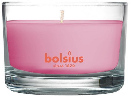 Sviečka Bolsius Jar True Scents 50/80 mm, vonná, magnólia, v skle  + praktický pomocník k objednávke