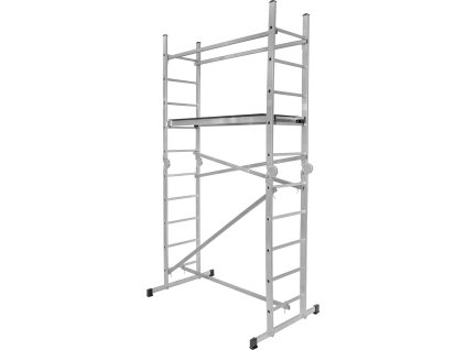 Lešenie s plošinou Strend Pro IKAR, hliníkové, 2x5, 3in1, max.400 cm, max. 150 kg  + praktický pomocník k objednávke