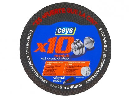 Páska Ceys Profesionálna, x10, 18m x 48 mm  + praktický pomocník k objednávke