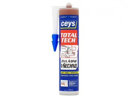 Lepidlo Ceys TOTAL TECH EXPRESS, hnedé, 290 ml  + praktický pomocník k objednávke