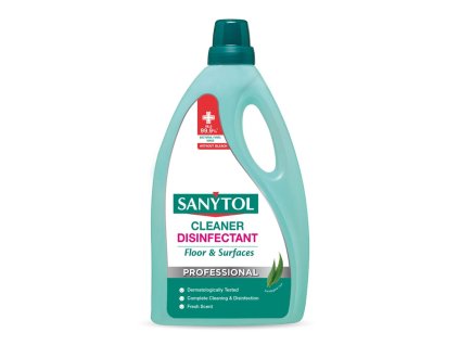 Dezinfekcia Sanytol, univerzálny čistič, na podlahy, eukalyptus, 5000 ml  + praktický pomocník k objednávke