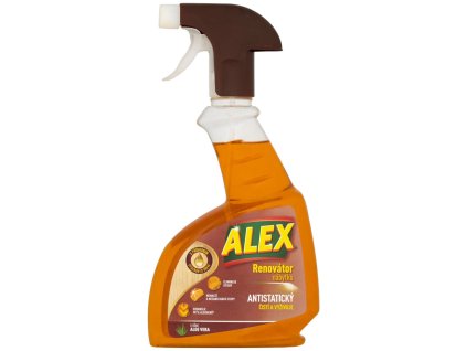 Renovátor nábytku Alex, antistatický, aloe vera, rozprašovač 375 ml  + praktický pomocník k objednávke