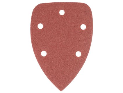 Výsek Worcraft CPMS-S20Li, do brúsky, delta, papier, 98x140 mm, P80, brúsny, bal. 5 ks  + praktický pomocník k objednávke