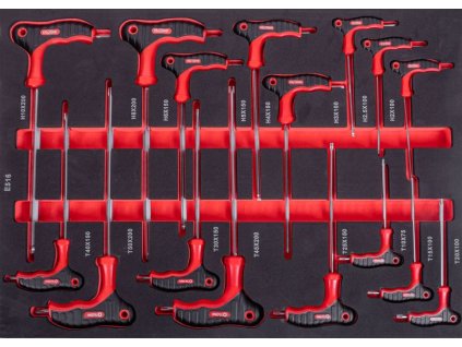 Zásuvka Strend Pro S239, 16 dielna, T-skrutkovače, do dielenského vozíka  + praktický pomocník k objednávke