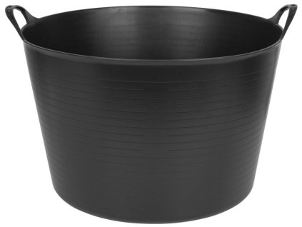 Vedro Strend Pro Flexi, čierne, stavebné, s ušami, 51,5x39 cm, 55 lit.  + praktický pomocník k objednávke