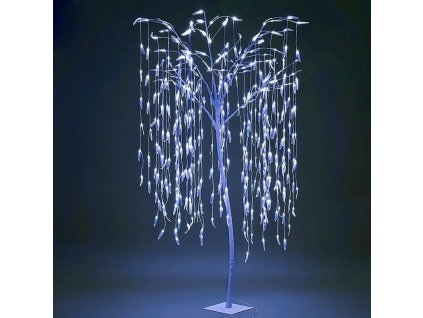Stromček MagicHome Vianoce, vŕba, 384 LED, studená biela, 180 cm  + praktický pomocník k objednávke