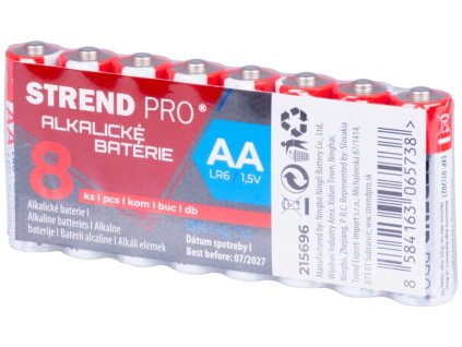 Batéria Strend Pro, LR6, 8 ks, AA tužka  + praktický pomocník k objednávke