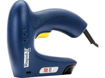 Sponkovačka RAPID E100R HOBBY, elektrická, klincovačka čalunnícka, spony typ 53, 6-14 mm, klince 8-15 mm  + praktický pomocník k objednávke
