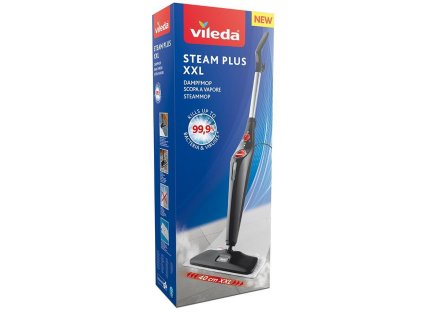 Parný mop Vileda Steam Plus XXL, plochý, na podlahy  + praktický pomocník k objednávke
