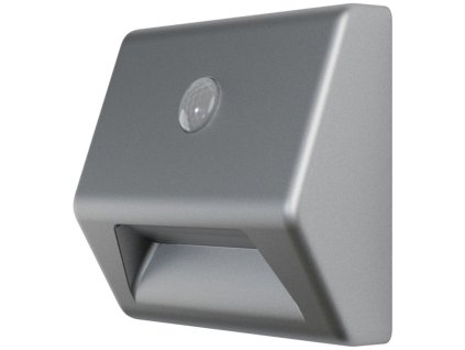 Svietidlo OSRAM NIGHTLUX. Stair Silver, so senzorom pohybu, 3xAAA, 84x28x73 mm  + praktický pomocník k objednávke