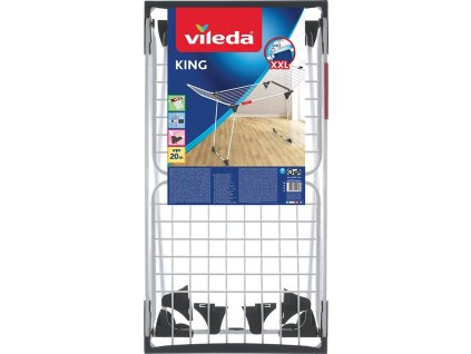 Sušiak na prádlo Vileda King, na bielizeň, skladací, 20 m  + praktický pomocník k objednávke
