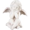 Dekorácia MagicHome, Anjel, polyresin, na hrob, 8x7x9 cm  + praktický pomocník k objednávke