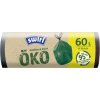 Vrecia Swirl EKO, na odpad, zaťahovacie, zelené, 60 lit., bal. 8 ks  + praktický pomocník k objednávke