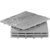 Sada chodníkových dosiek s efektom kameňa, PP, 30x30 cm, plast, farba sivá, bal. 4ks  + praktický pomocník k objednávke