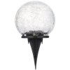 Lampa Strend Pro Garden Crackles, solárne, LED, 10x19 cm  + praktický pomocník k objednávke