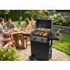 Gril Strend Pro Andora, BBQ, plynový, 2 horáky  + praktický pomocník k objednávke