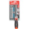 Skrutkovač Strend Pro Premium, sada, s 12 bitmi, torx + ploché + Philips  + praktický pomocník k objednávke