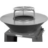Gril Strend Pro Fiesta, čierny, oceľ, priemer 75 cm, s ohniskom  + praktický pomocník k objednávke