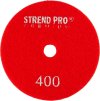 Kotúč Strend Pro Premium P400, 100 mm, leštiaci, diamantový, suchý zips, za mokra leštenie brúsenie  + praktický pomocník k objednávke