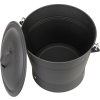 Nádoba Strend Pro, nádoba na popol, s vekom, 8L, vedro  + praktický pomocník k objednávke