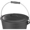 Nádoba Strend Pro, nádoba na popol, s vekom, 8L, vedro  + praktický pomocník k objednávke