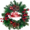 Dekorácia MagicHome Vianoce, veniec, priemer 25 cm  + praktický pomocník k objednávke